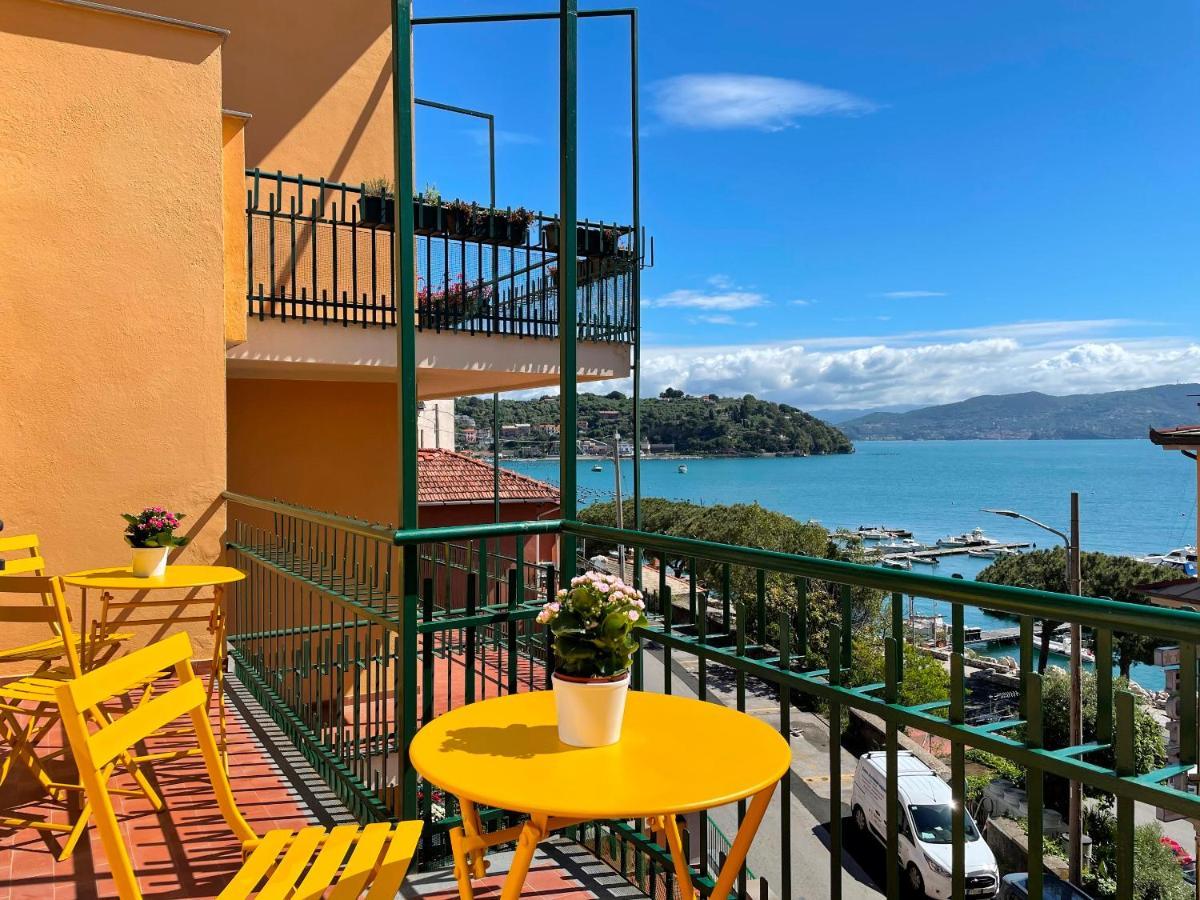 Casa Irene Terrazza Vista Mare E Garage Lägenhet Porto Venere Exteriör bild